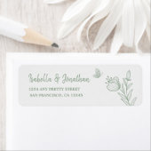 Botanische Hochzeit mit einfachem Salbei (Insitu)