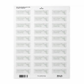 Botanische Hochzeit mit einfachem Salbei (Vorne)