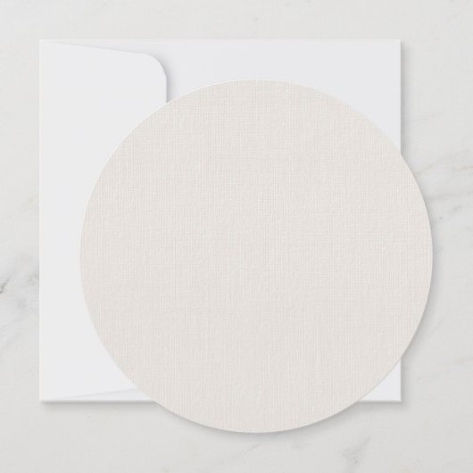 Botanische Hochzeit mit einfachen Wildblumen Save The Date (Rückseite)