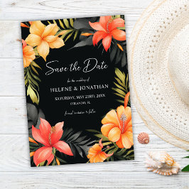 Botanische Hochzeit mit Flora Save The Date