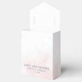 Botanische Hochzeit mit floraler Burgundy Greenery Geschenkschachtel (Geöffnet)