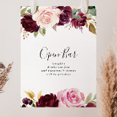 Botanische Hochzeit mit rustikalem Flair - Open Ba Poster