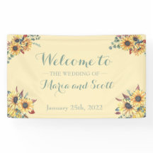 Botanische Hochzeit mit rustikaler Sonnenblume