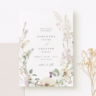 Botanische Hochzeit Save-the-Date-Karte Save The Date