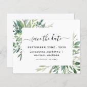 Botanische Hochzeit von Blättern (Vorne/Hinten)