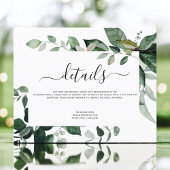 Botanische Hochzeit von Blättern