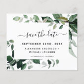 Botanische Hochzeit von Blättern (Vorderseite)