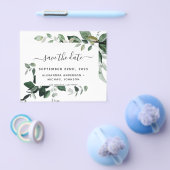 Botanische Hochzeit von Blättern Flyer (Einzeln)