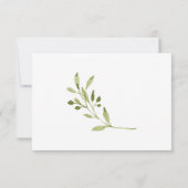 Botanische Hochzeiten speichern das Datum der Einl Einladung (Rückseite)