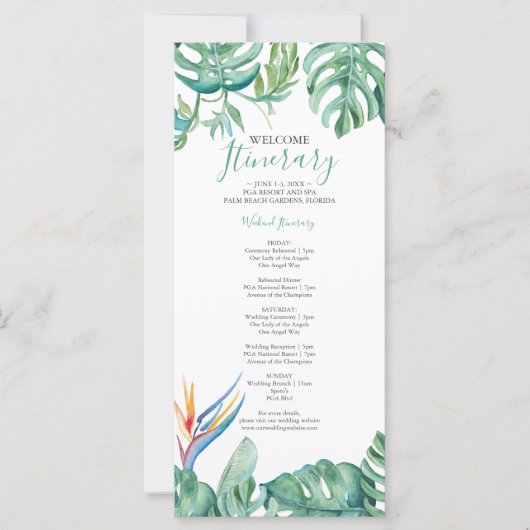 Botanische Hochzeitreise mit dem Wasser (Vorderseite)