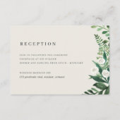 Botanische Hochzeitsempfehlung für Gewässer Begleitkarte (Vorderseite)