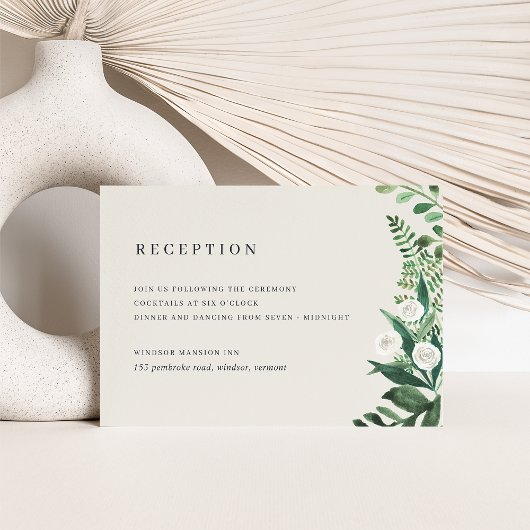 Botanische Hochzeitsempfehlung für Gewässer Begleitkarte