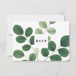 botanische Hochzeitskarte Brautparty rsvp Karte