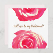 Botanische Hochzeitskarte Einladung (Vorne/Hinten)