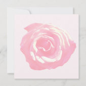 Botanische Hochzeitskarte Einladung (Rückseite)