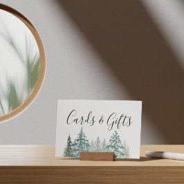 Botanische Hochzeitskarten und Geschenke der Baumr Poster