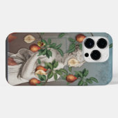 Botanische Illustration Collage Goddess Venus iPhone Hülle (Rückseite (Horizontal))