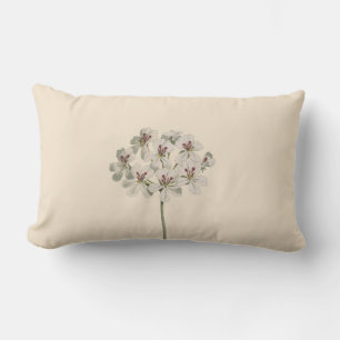 Botanische Illustration "Common Geranium" Lendenkissen