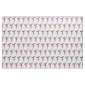 Botanische Illustration: Lila Wasserfarbe Ire Stoff (Yard (91,4 cm))