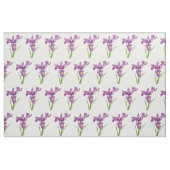 Botanische Illustration: Lila Wasserfarbe Ire Stoff (Fat Quarter (45,7 x 55,9 cm))