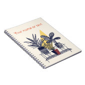 Botanische Illustration - Pflanze Notizblock (Rechte Seite)