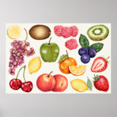 Botanische Illustration Poster (Vorne)