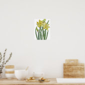 Botanische Illustration Poster (Küche)