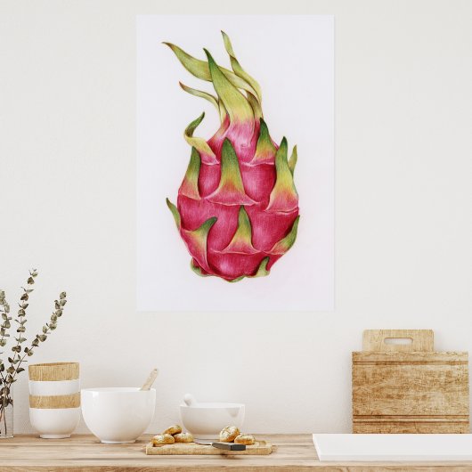 Botanische Illustration Poster (Küche)