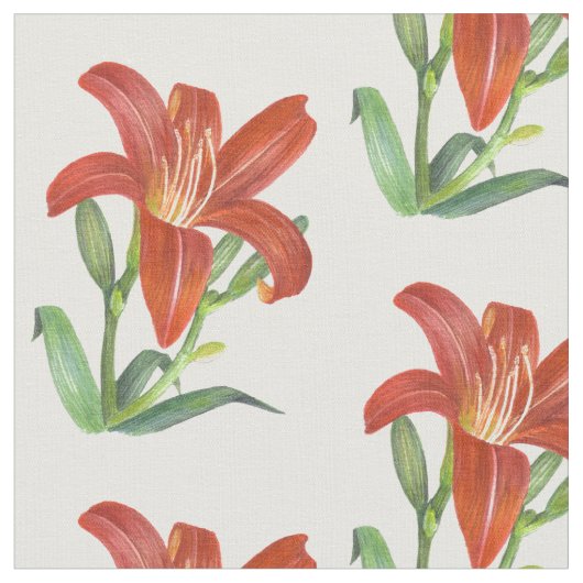 Botanische Illustration Stoff (Nahaufnahme)