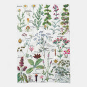 Botanische Illustrationen Geschirrtuch (Vertikal)
