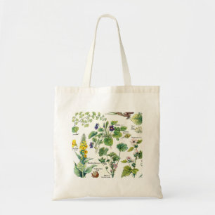 Botanische Illustrationen - Larousse Pflanzen Tragetasche