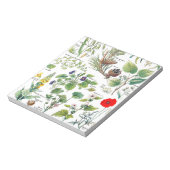 Botanische Illustrationen Notizblock (Rotiert)