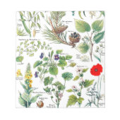 Botanische Illustrationen Notizblock (Vorderseite)