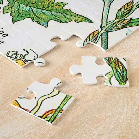 Botanische Illustrationen Puzzle (Seite)