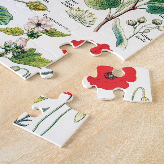 Botanische Illustrationen Puzzle (Seite)