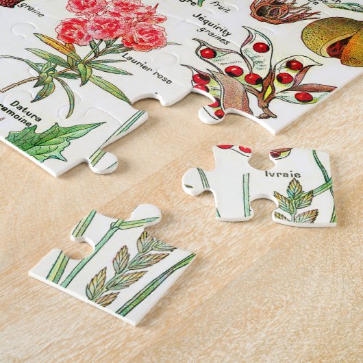 Botanische Illustrationen Puzzle (Seite)