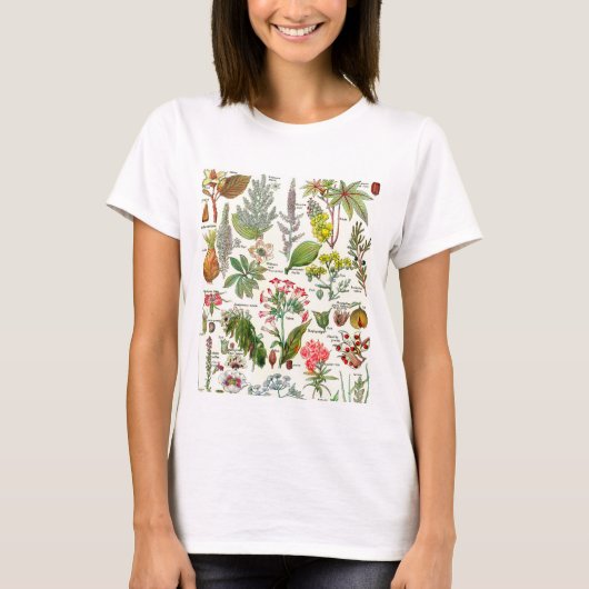 Botanische Illustrationen  T-Shirt (Vorderseite)