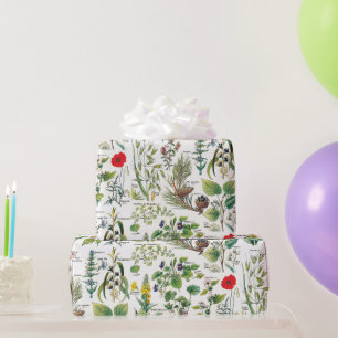 Botanische Illustrations Geschenkpapier