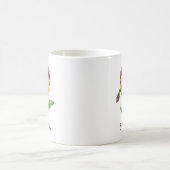 Botanische Illustrations-Tasse - Gelbe Stiefmütter Kaffeetasse (Mittel)