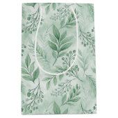 Botanische Illustrationsbeutel Mittlere Geschenktüte (Vorderseite)