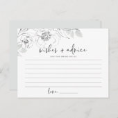 Botanische Illustrationsbrücke als Ratenkarte Postkarte (Vorne/Hinten)