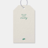 Botanische Impressionen Geschenkanhänger (Rückseite)