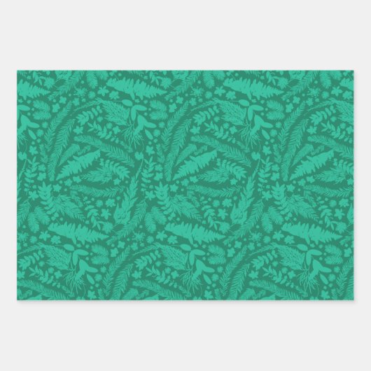 Botanische Impressionen Geschenkpapier Set (Vorderseite 2)