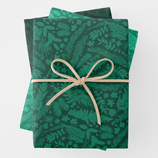 Botanische Impressionen Geschenkpapier Set (Beispiel)