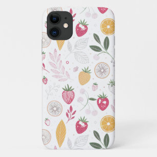 „Botanische iPhone-/iPad-Hülle mit floralem Frucht Case-Mate iPhone Hülle