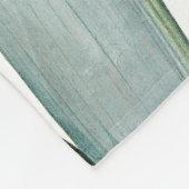 Botanische Iris-Blumen-Blumenbibel-Segen Fleecedecke (Ecke)