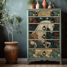 Botanische Jugendstil-Einheit