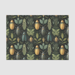 Botanische Käfer Seidenpapier