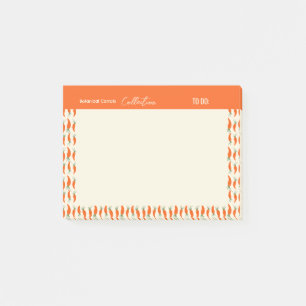Botanische Karotten-Sammlung Post-it Klebezettel