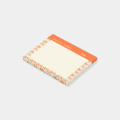 Botanische Karotten-Sammlung Post-it Klebezettel (angewinkelt)